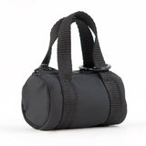 packlab Micro Nano Duffel Keychain - Black Mini Duffel Bag Coin Purse for Lip Balm, Earbuds & Everyday Essentials
