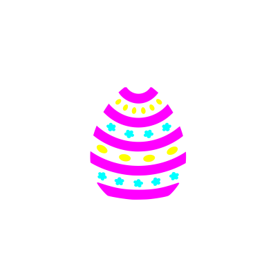 Easter Egg Cookie Stencil Set