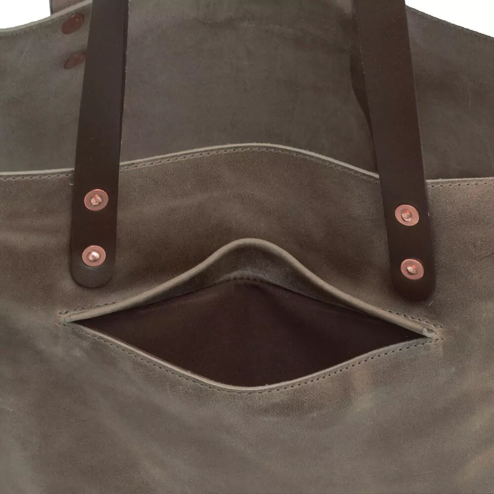 Eden OVERSIZED Leather Tote Bag - Classic