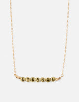 Eternal Letter Necklace