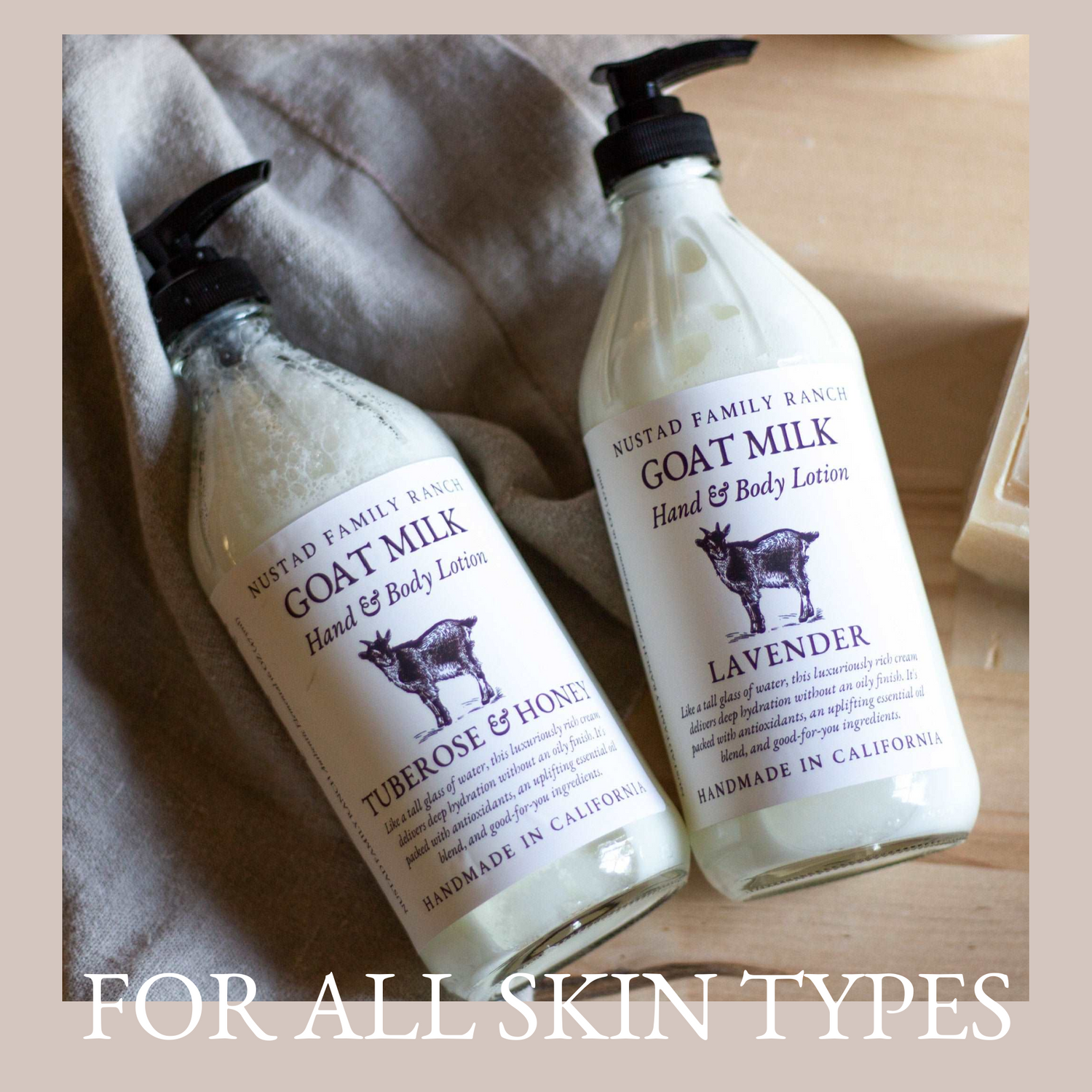 Earl Gray & Gardenia | Goat Milk Hand & Body Lotion