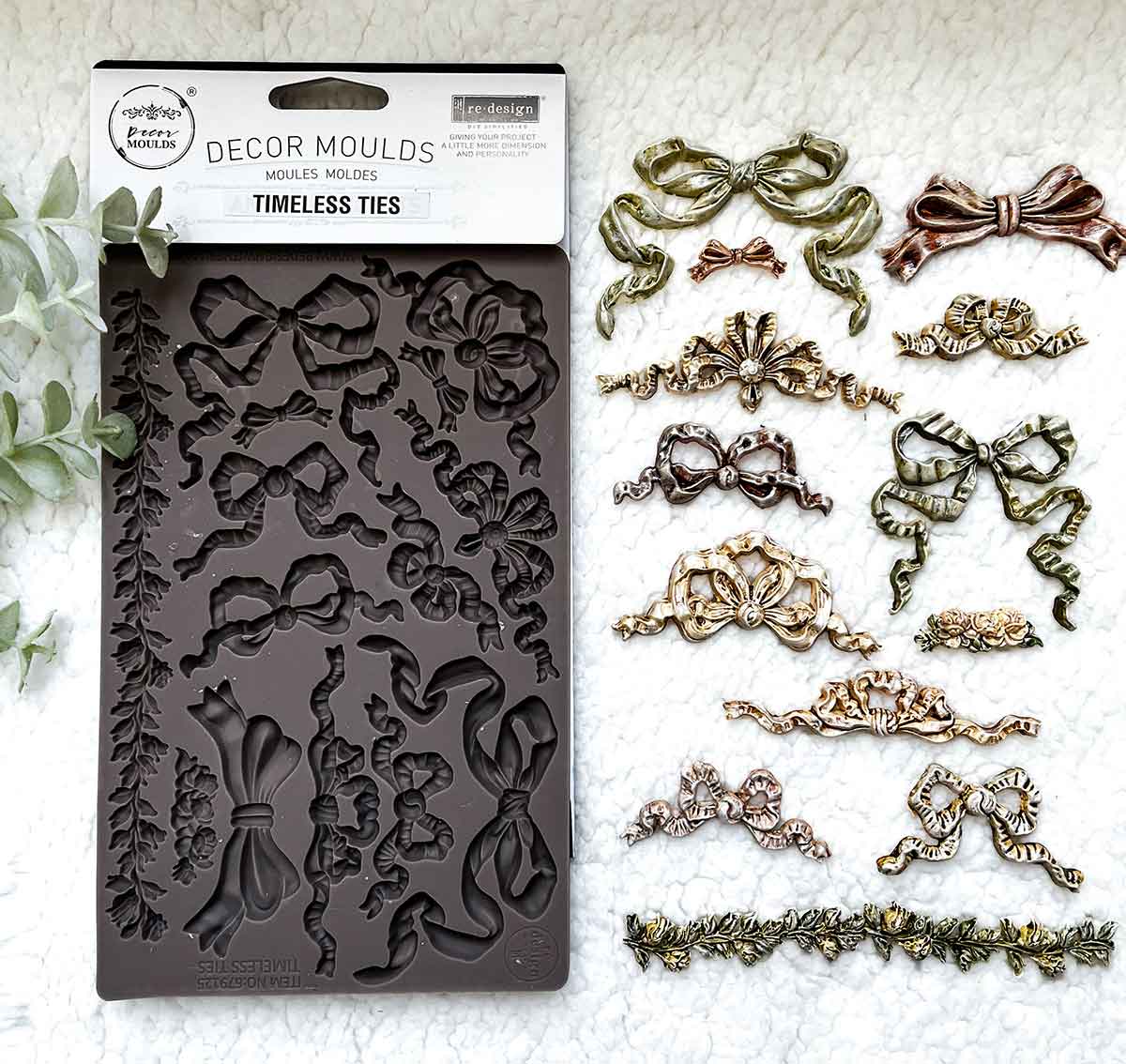 Decor Moulds® - Timeless Ties - 1 pc, 5