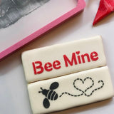 Bee Mine Stack Stick Cookie Stencil