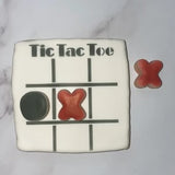 Tic Tac Toe Game Cookie Stencil