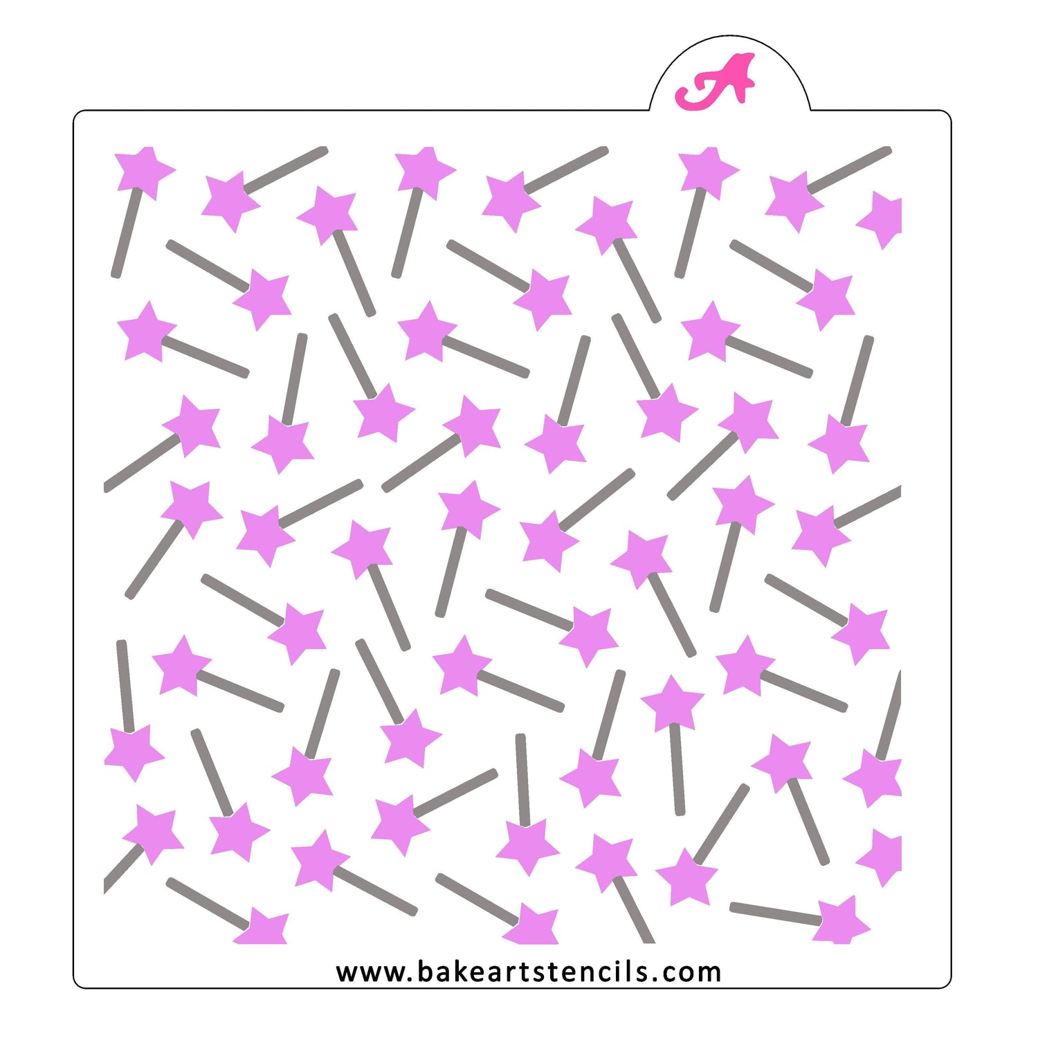 Fairy Wands Pattern Stencil Set