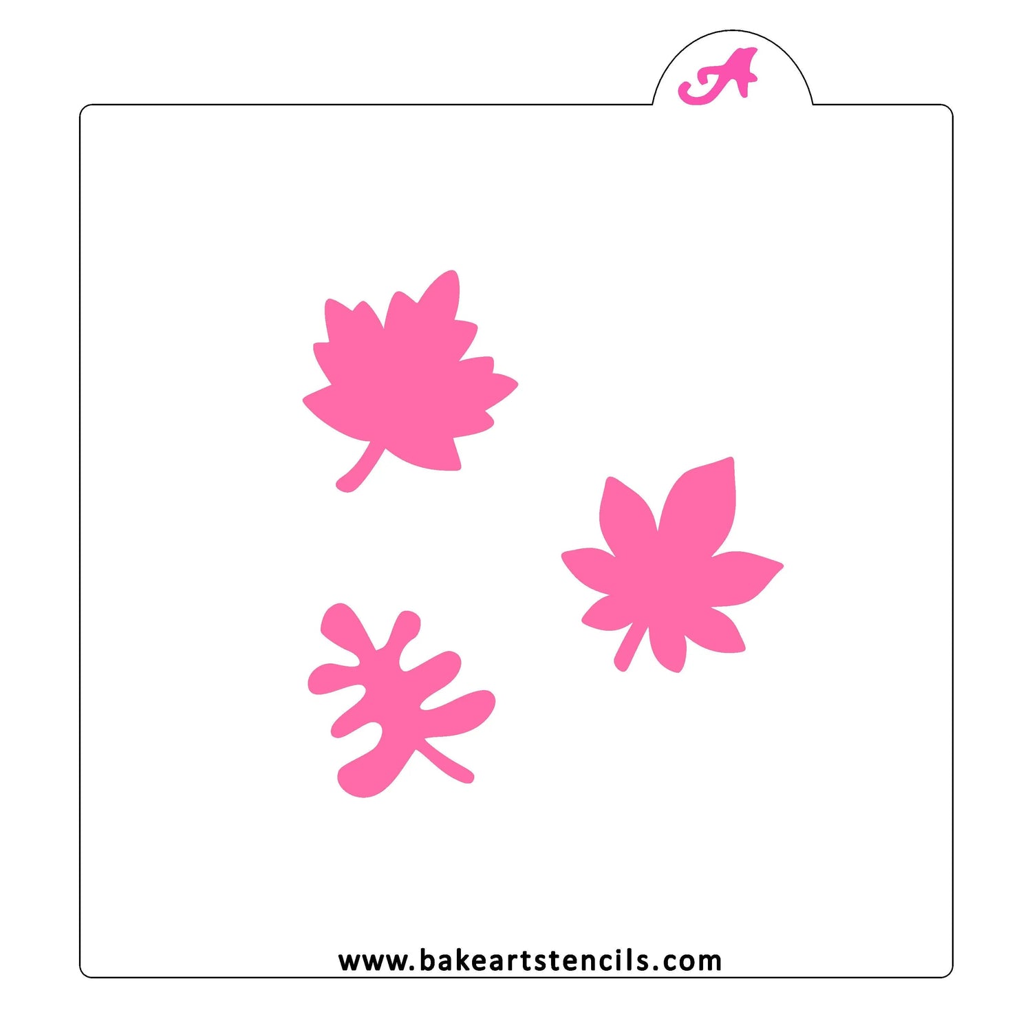 Fall Leaves Mini Stencil