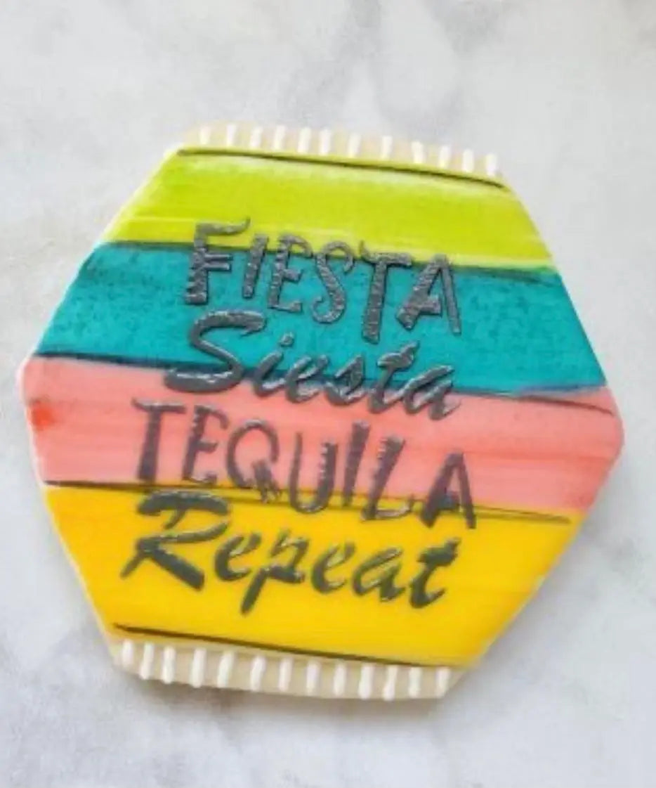 Fiesta Siesta Tequila Repeat Stencil