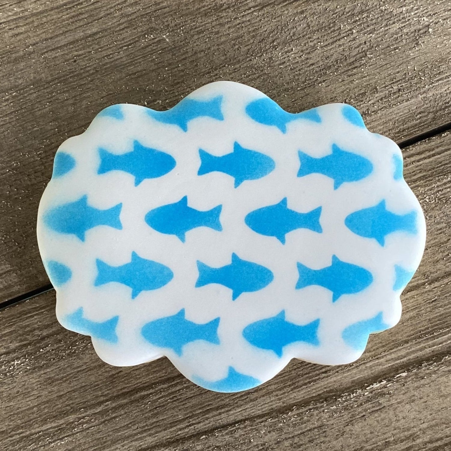 Fish Pattern Cookie Stencil