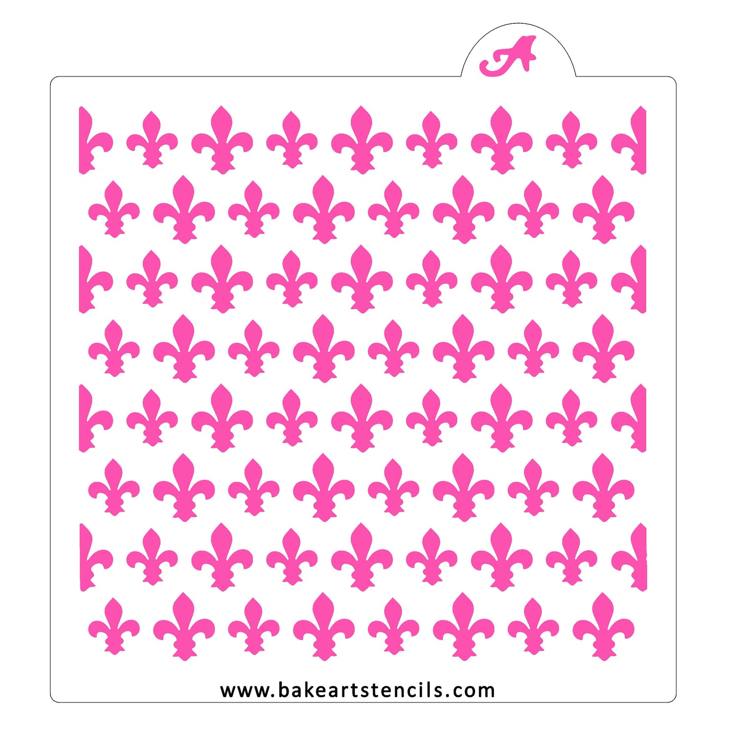 Fleur Flair Pattern Stencil