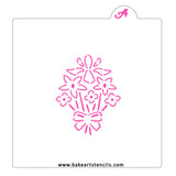Flower Bouquet PYO Cookie Stencil