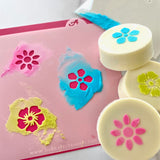 Flowers Oreo Stencil