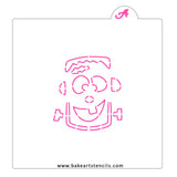 Funny Frankenstein PYO Cookie Stencil