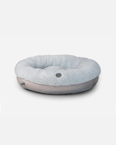 Chester & Lee | Furry Gray Donut Dog Bed by Chester & Lee, product image 2