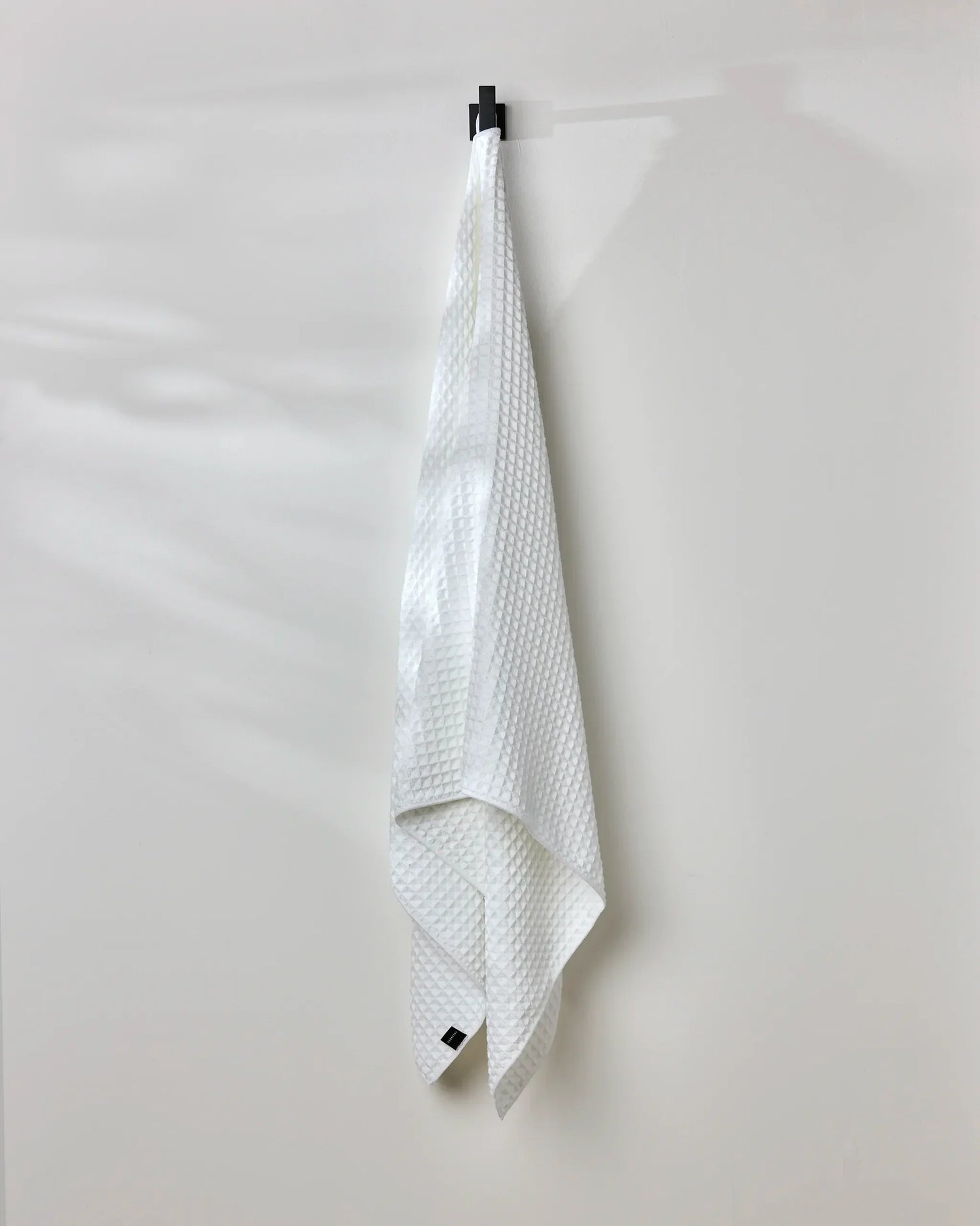 Cloud Waffle Geometry Bath Towel & Washcloth