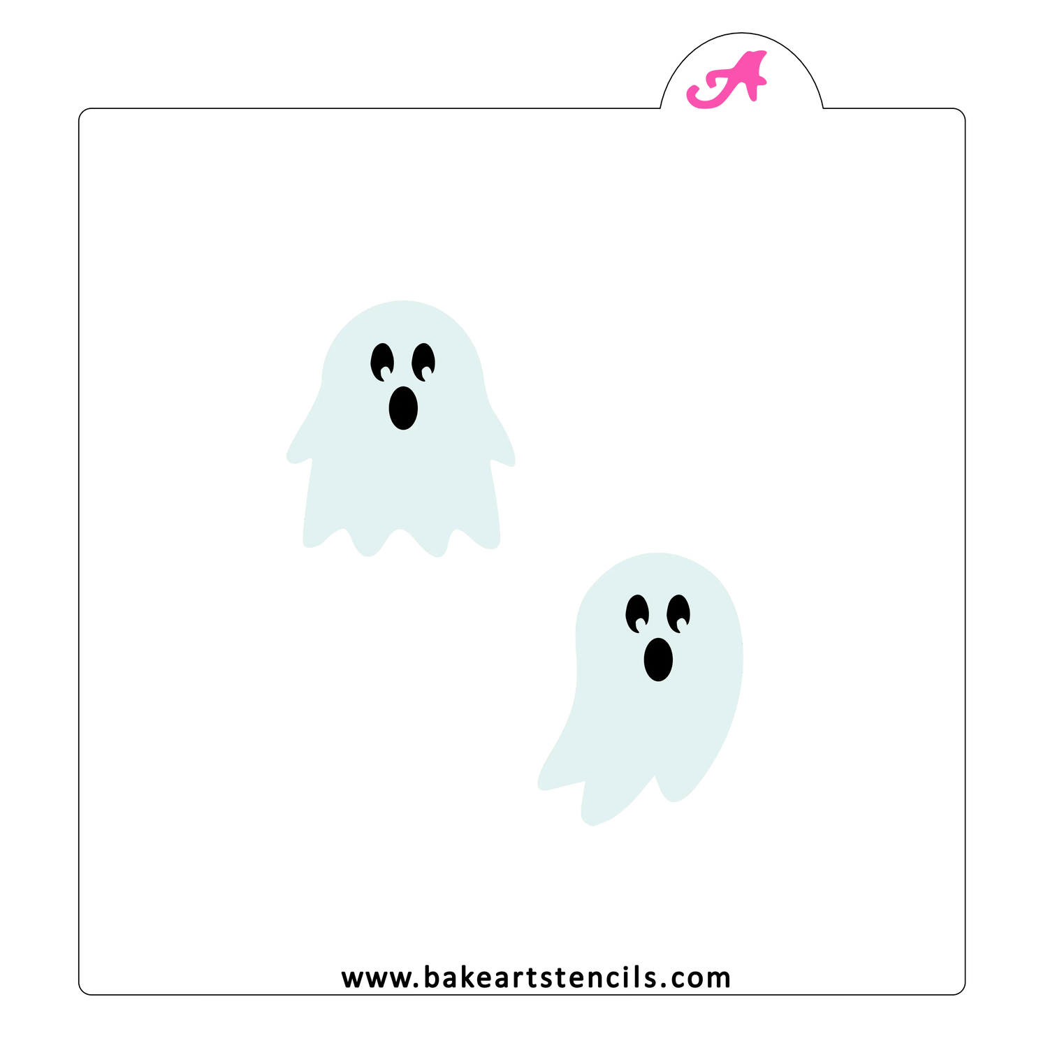 Ghost Silhouettes Stencil