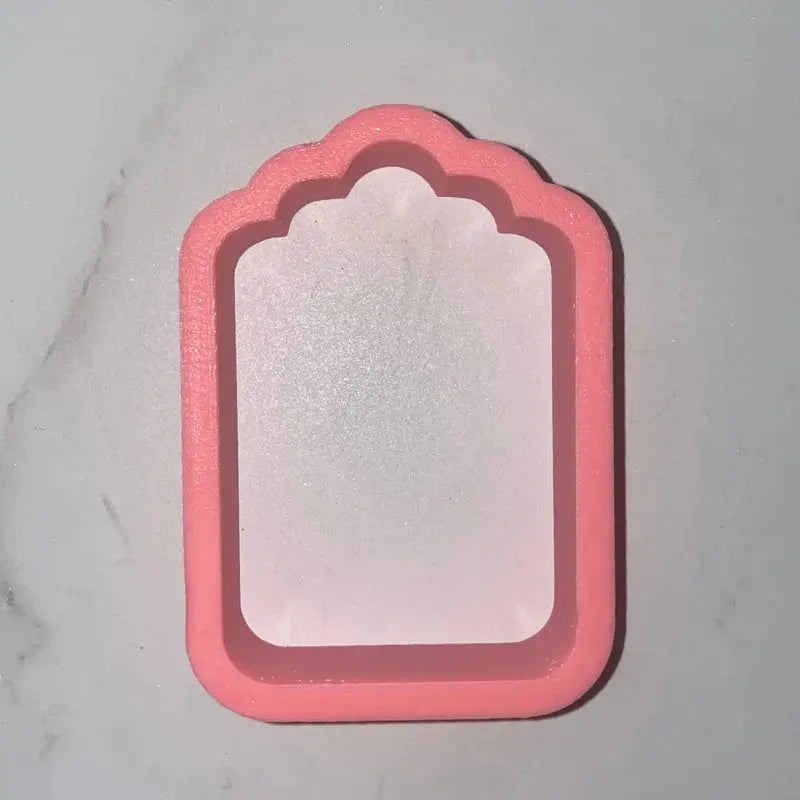 Bow Gift Tag Cookie Stencil
