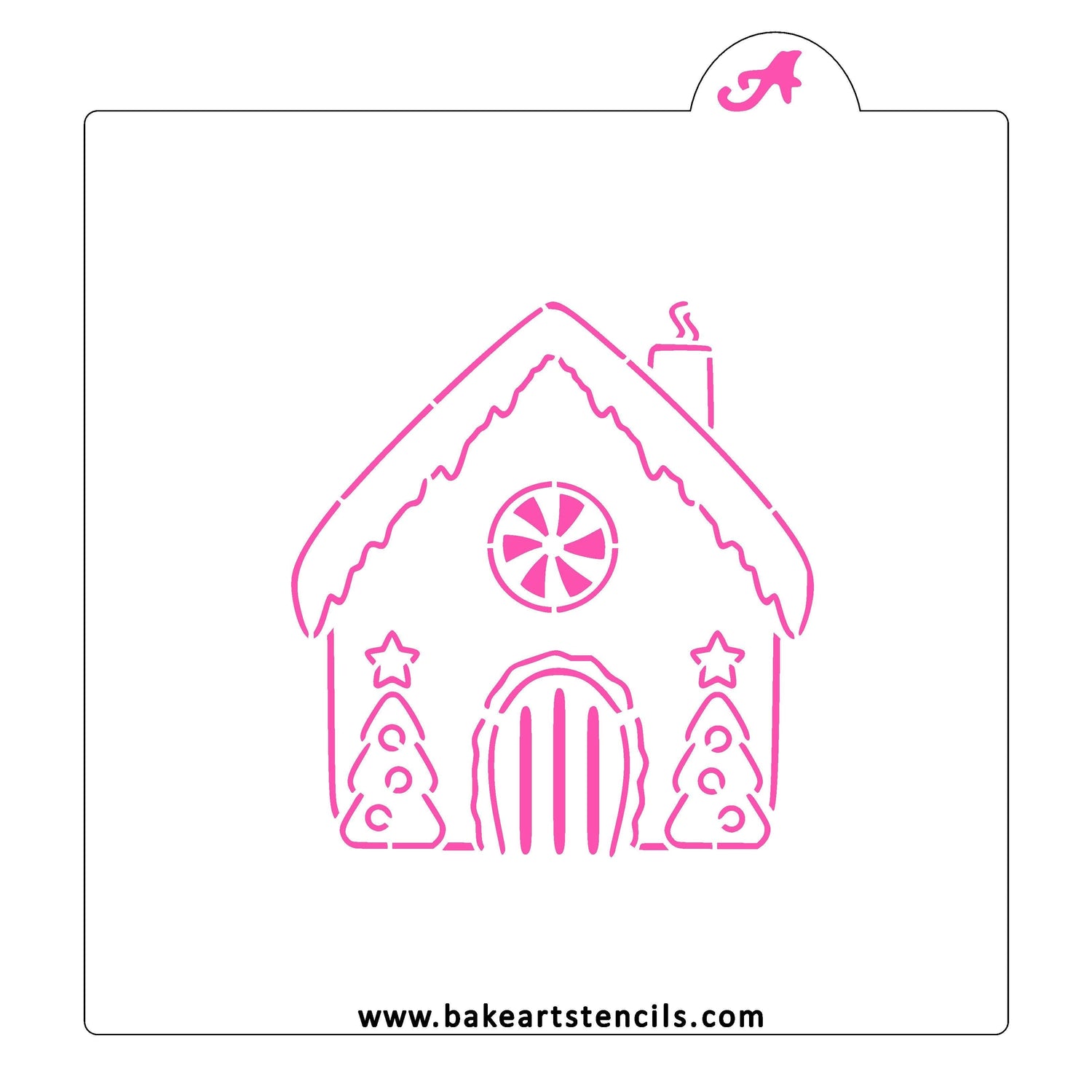Gingerbread House PYO Stencil
