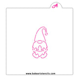 Gnome Christmas PYO Cookie Stencil