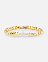 Gold Cross Bracelet