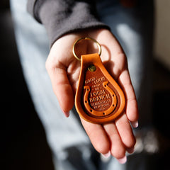 Leather Key Fobs - USA Made by The Local Branch, product image 5