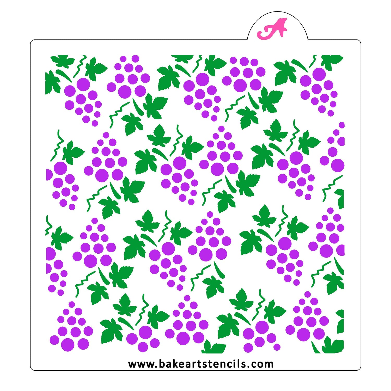Grape Vines Stencil Set