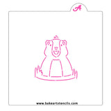 Groundhog Day PYO Cookie Stencil