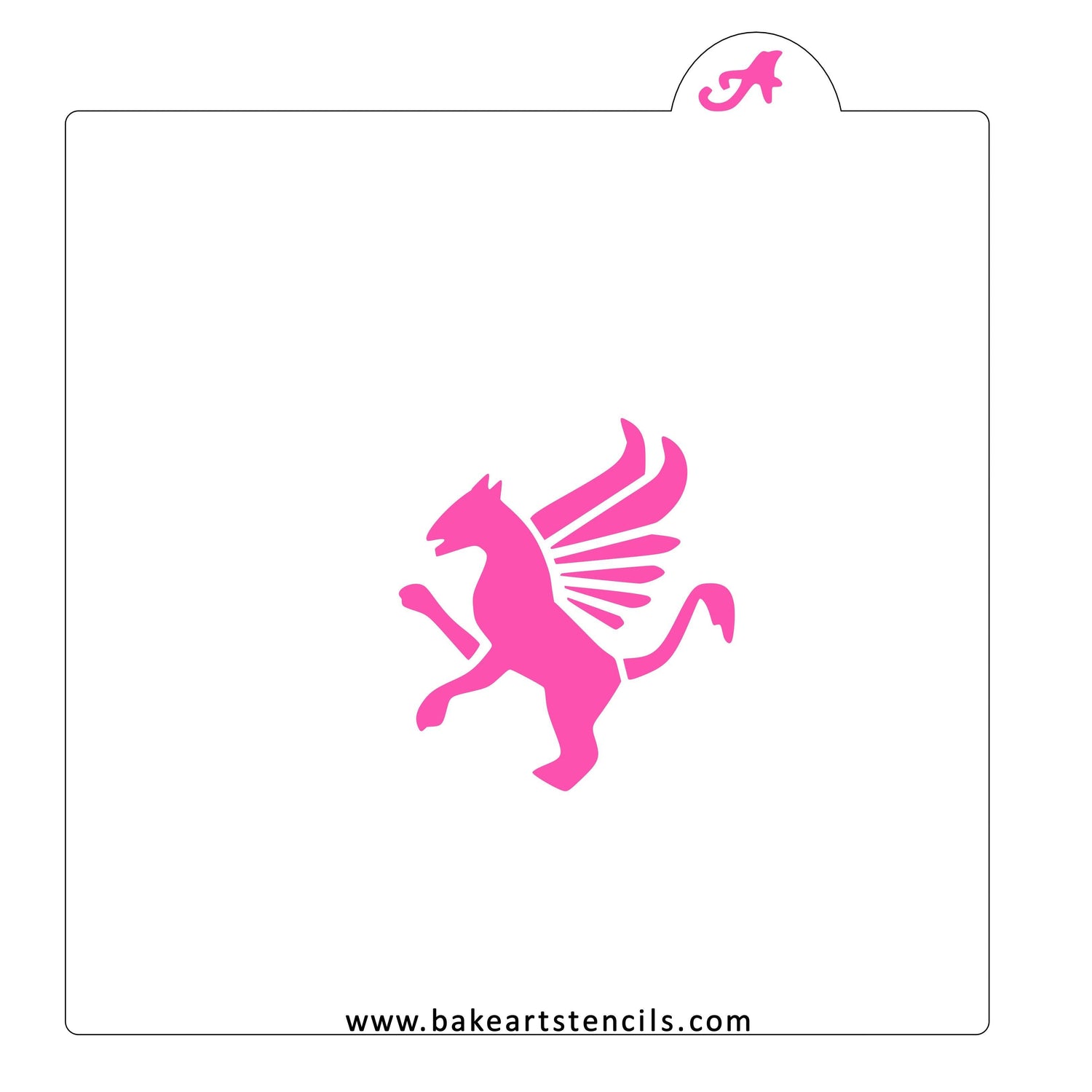 Gryphon Mythical Cookie Stencil