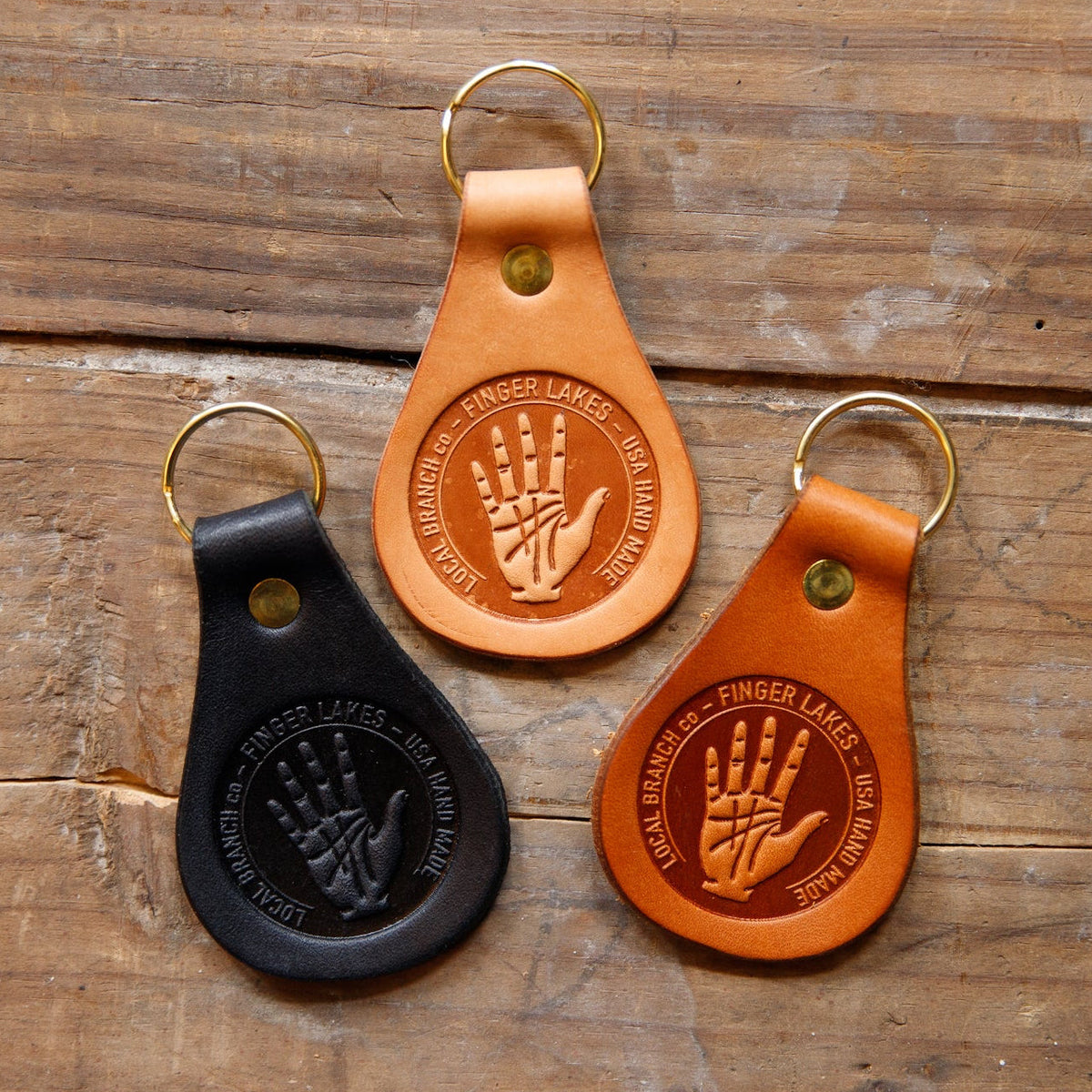 Leather Key Fobs - USA Made by The Local Branch, product image 7