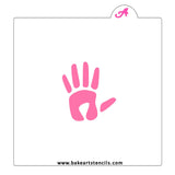 Handprint Cookie Stencil