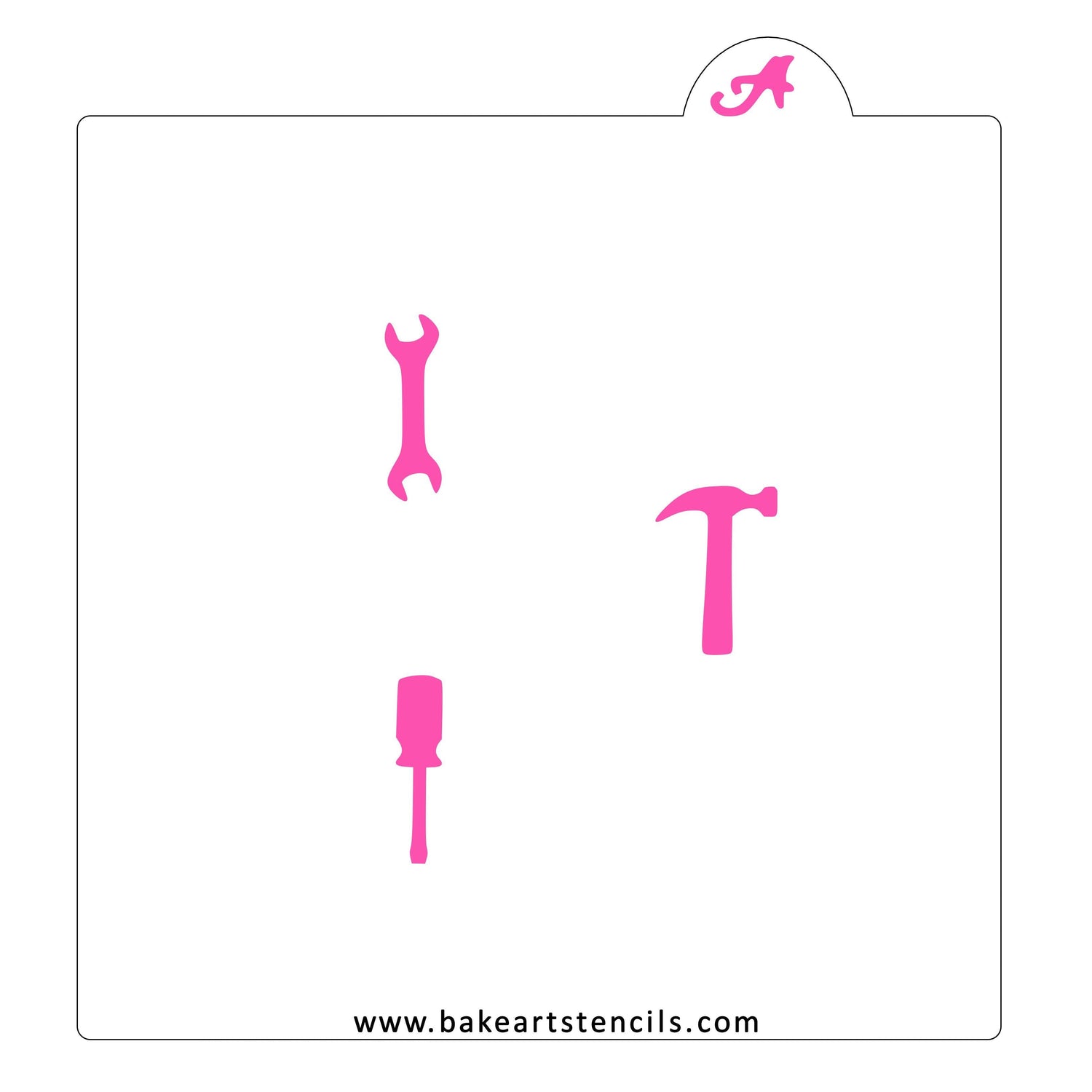 Hardware Tools Oreo Stencil
