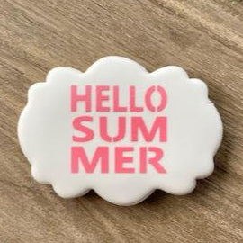 Hello Summer Cookie Stencil