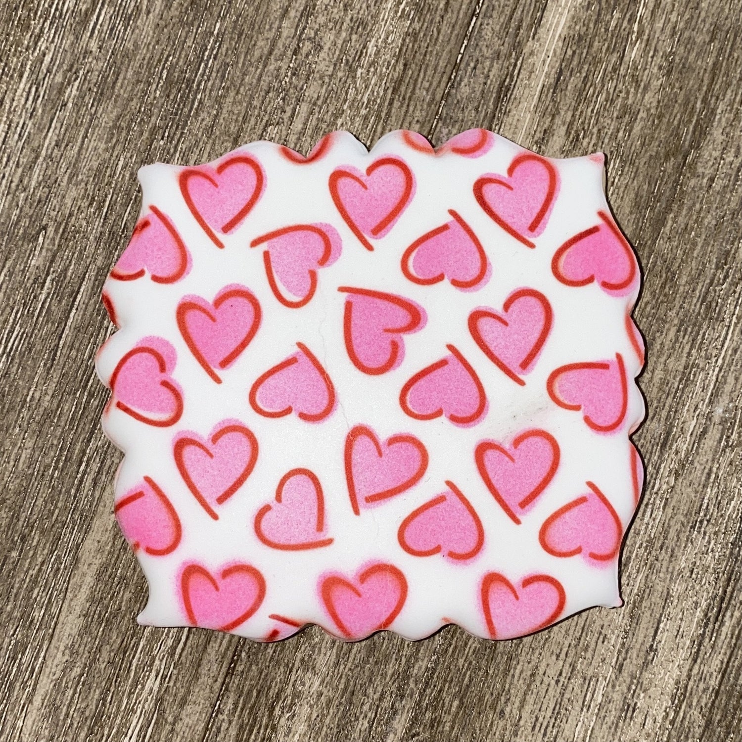 Highlighted Hearts Pattern Stencil Set