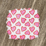 Highlighted Hearts Pattern Stencil Set