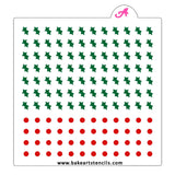 Holly Berries Sprinkles Stencil