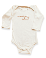 Homebody Club Organic Bodysuit Long Sleeve by Tenth & Pine