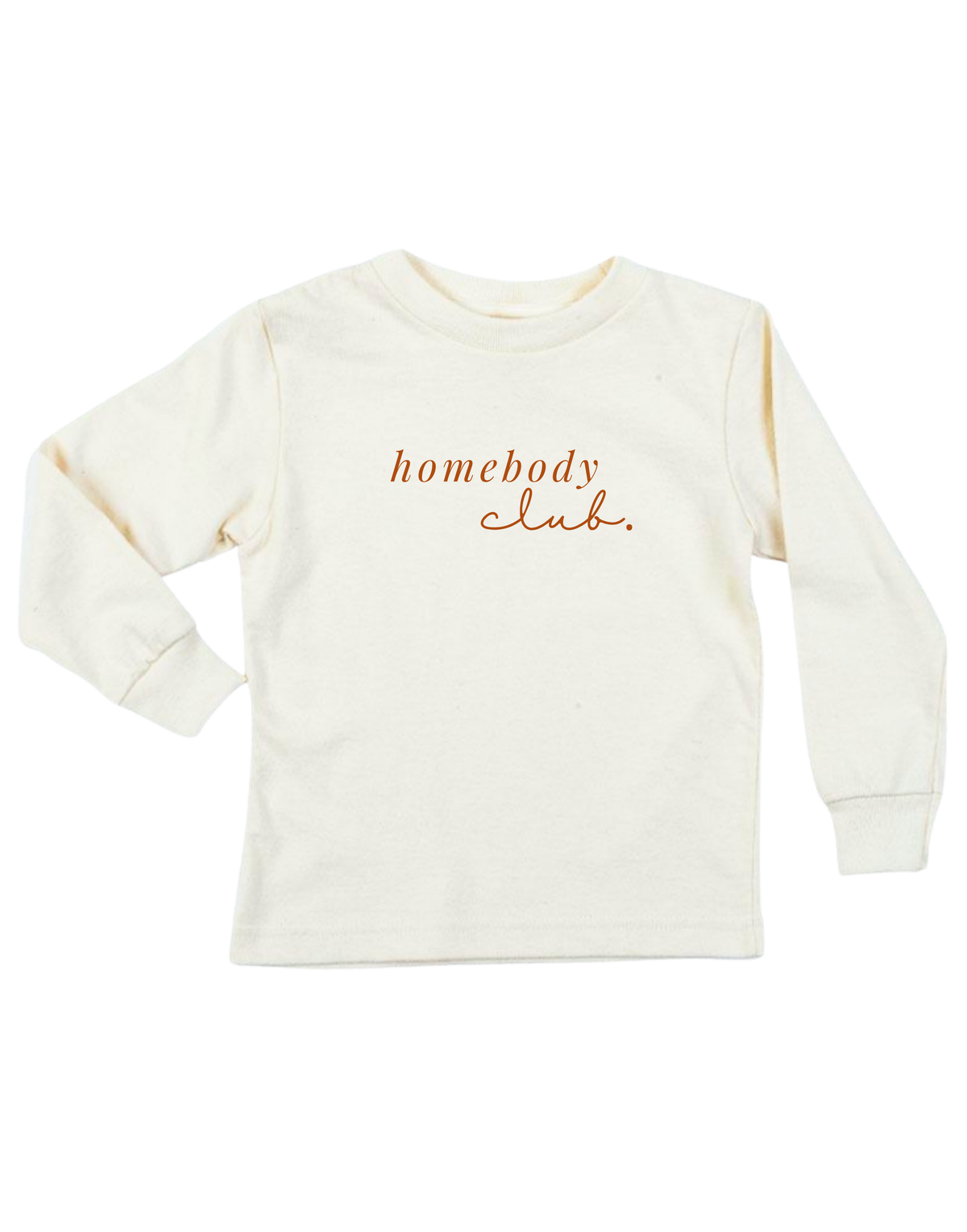 Homebody Club Organic Kids T-Shirt Long Sleeve by Tenth & Pine
