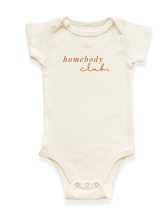 Homebody Club Organic Baby Bodysuit by Tenth & Pine