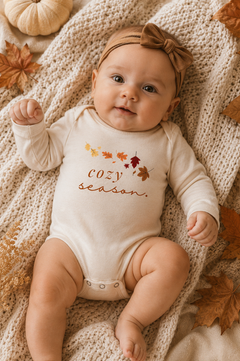 Cozy Season Organic Bodysuit Long Sleeve by Tenth & Pine, product image 3