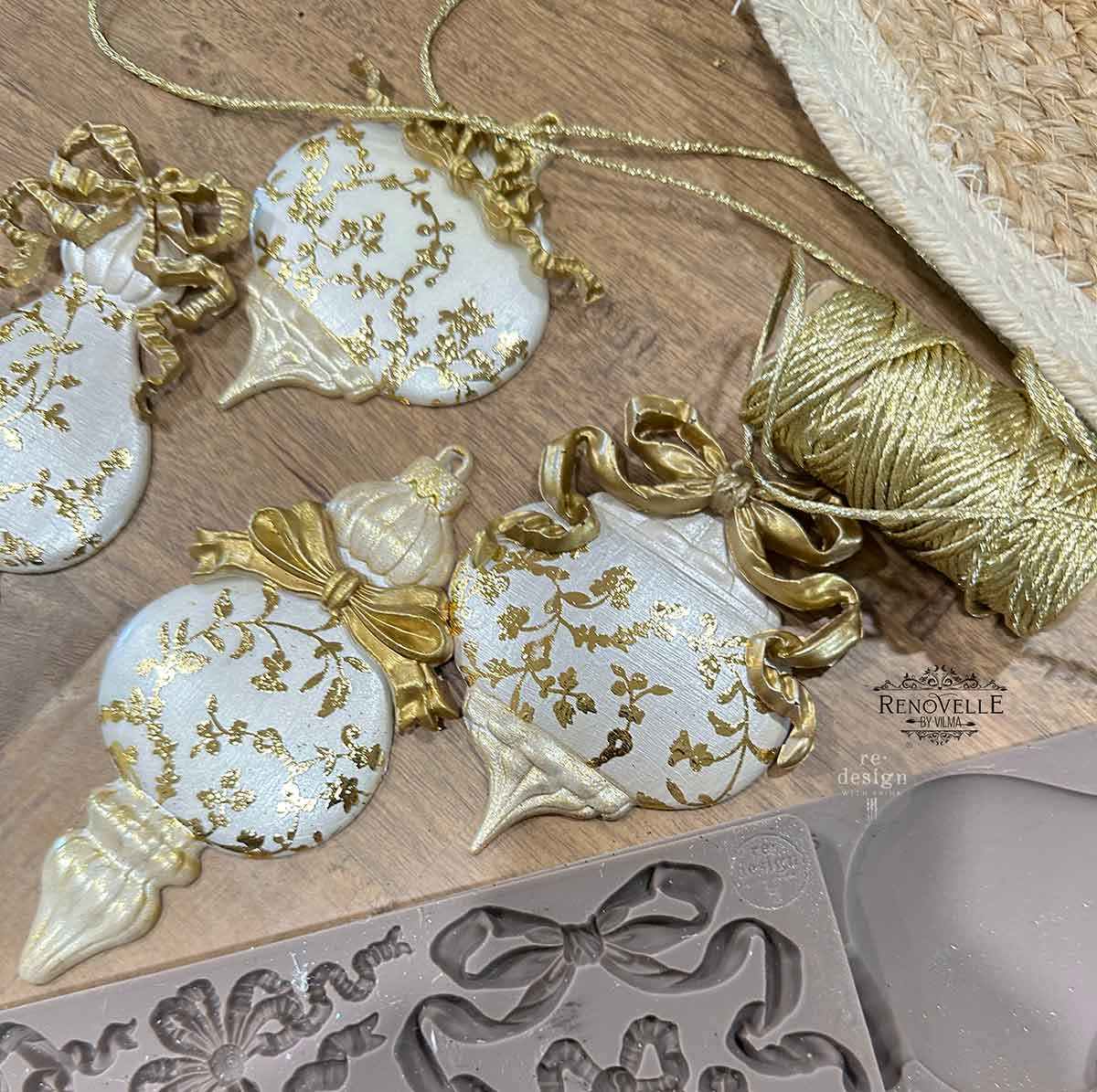 Decor Moulds® - Timeless Ties - 1 pc, 5