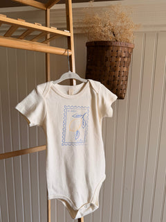 La Dolce Vita Stamp Organic Cotton Baby Bodysuit by Tenth & Pine, product image 2