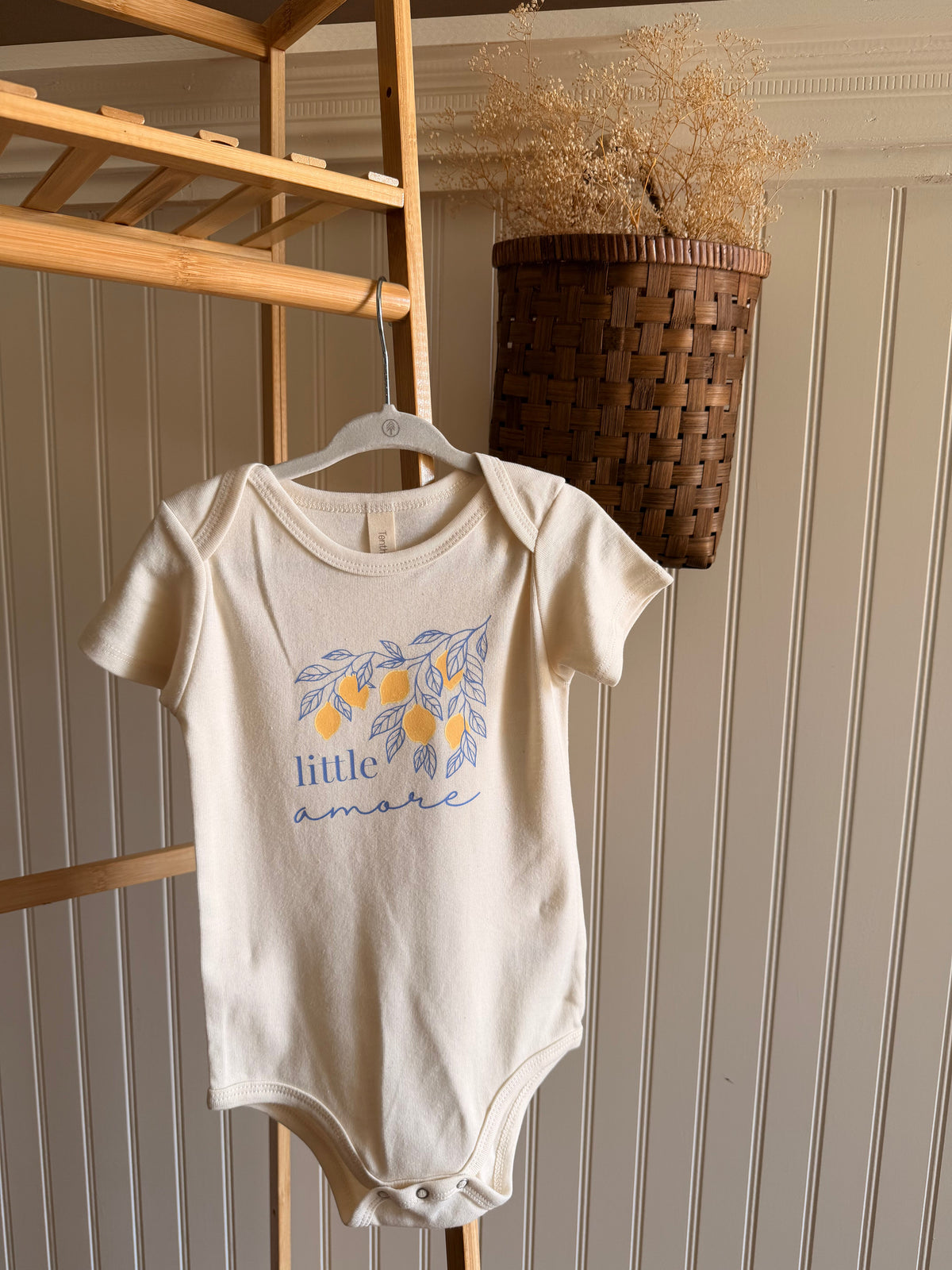 Little Amore Organic Cotton Baby Bodysuit by Tenth & Pine, product image 2
