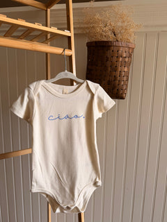Ciao Organic Cotton Baby Bodysuit by Tenth & Pine, product image 2