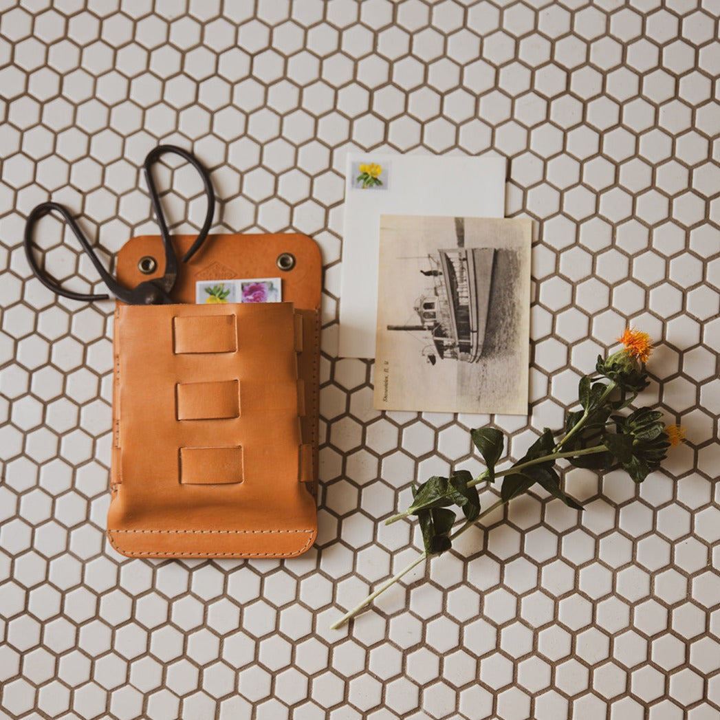 Leather Wall Pocket  - USA Made