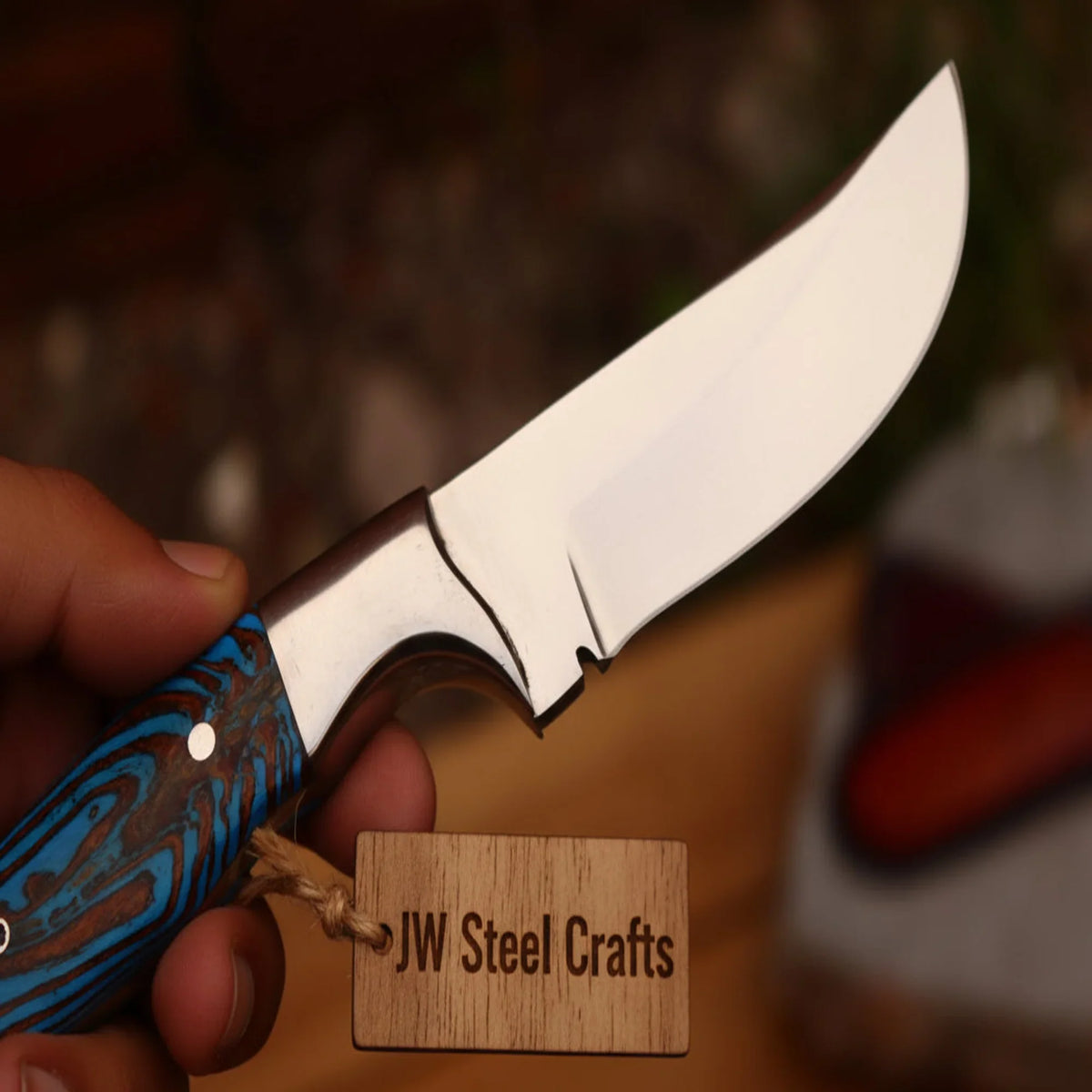 Sundance Turquoise Tracker Knife 10