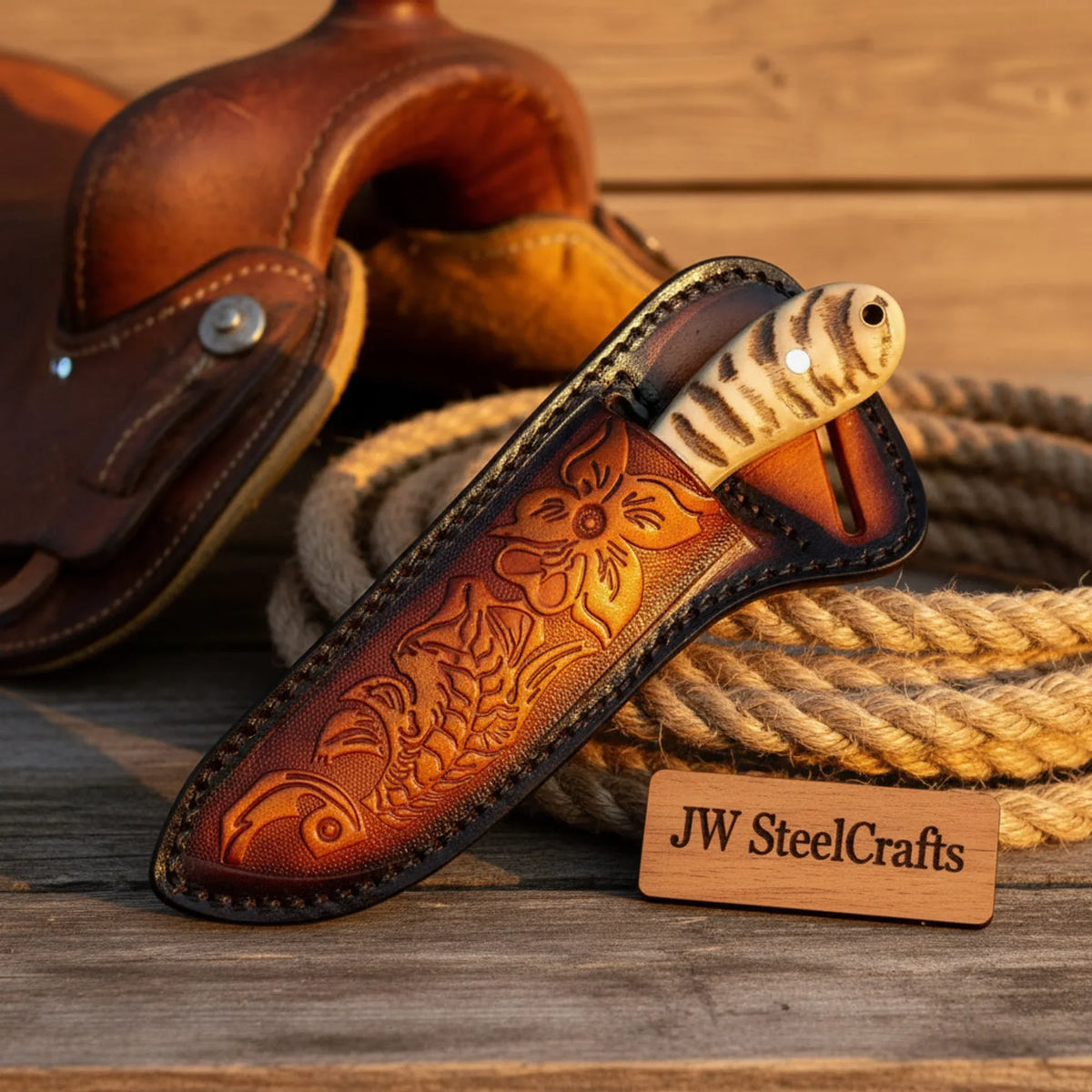 Ironstag Cowboy Knife 8