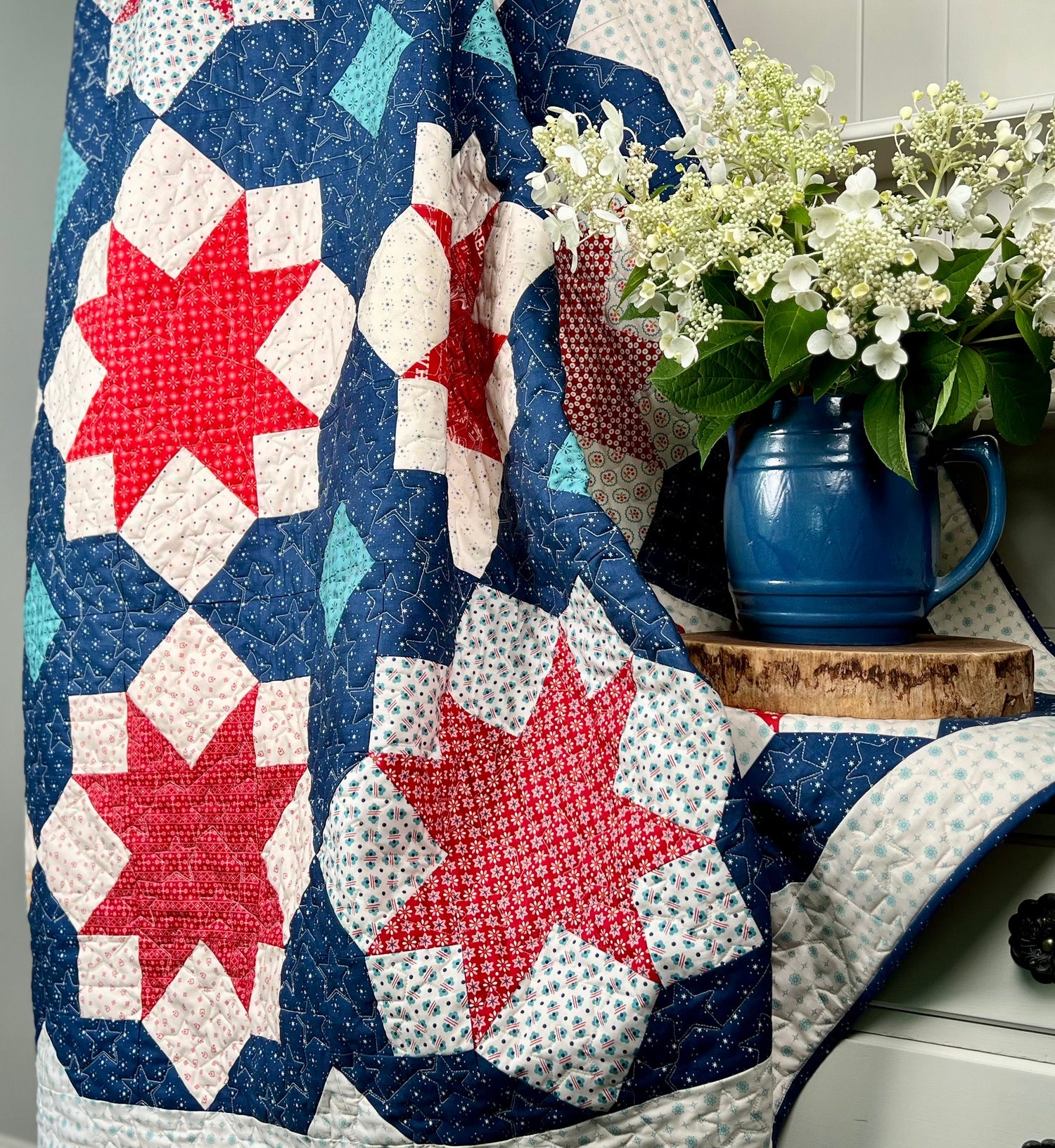 Country Heavens Quilt Pattern - Paper Pattern, Mailed