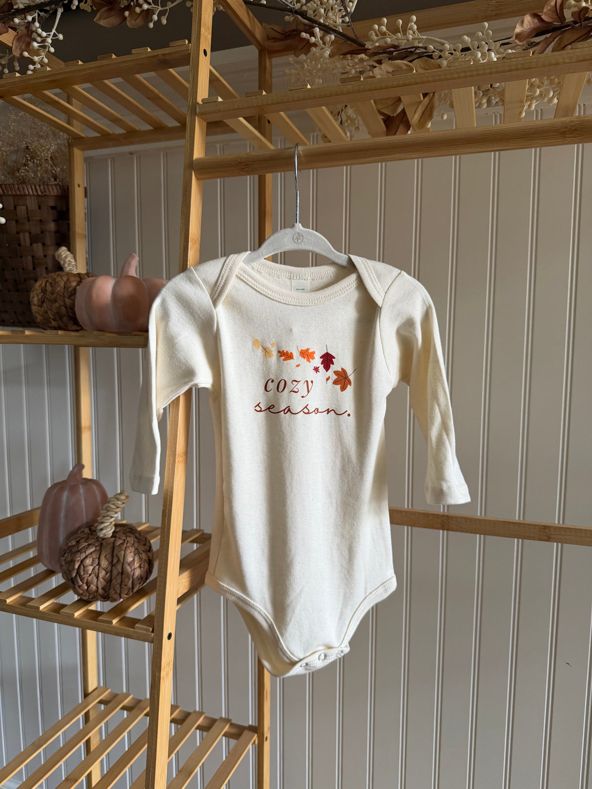 Cozy Season Organic Bodysuit Long Sleeve by Tenth & Pine, product image 2