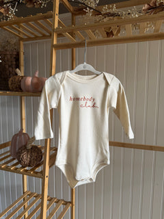 Homebody Club Organic Bodysuit Long Sleeve by Tenth & Pine, product image 2
