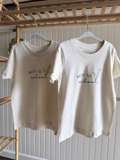 Back To School Organic Kids T-Shirt by Tenth & Pine, product image 3