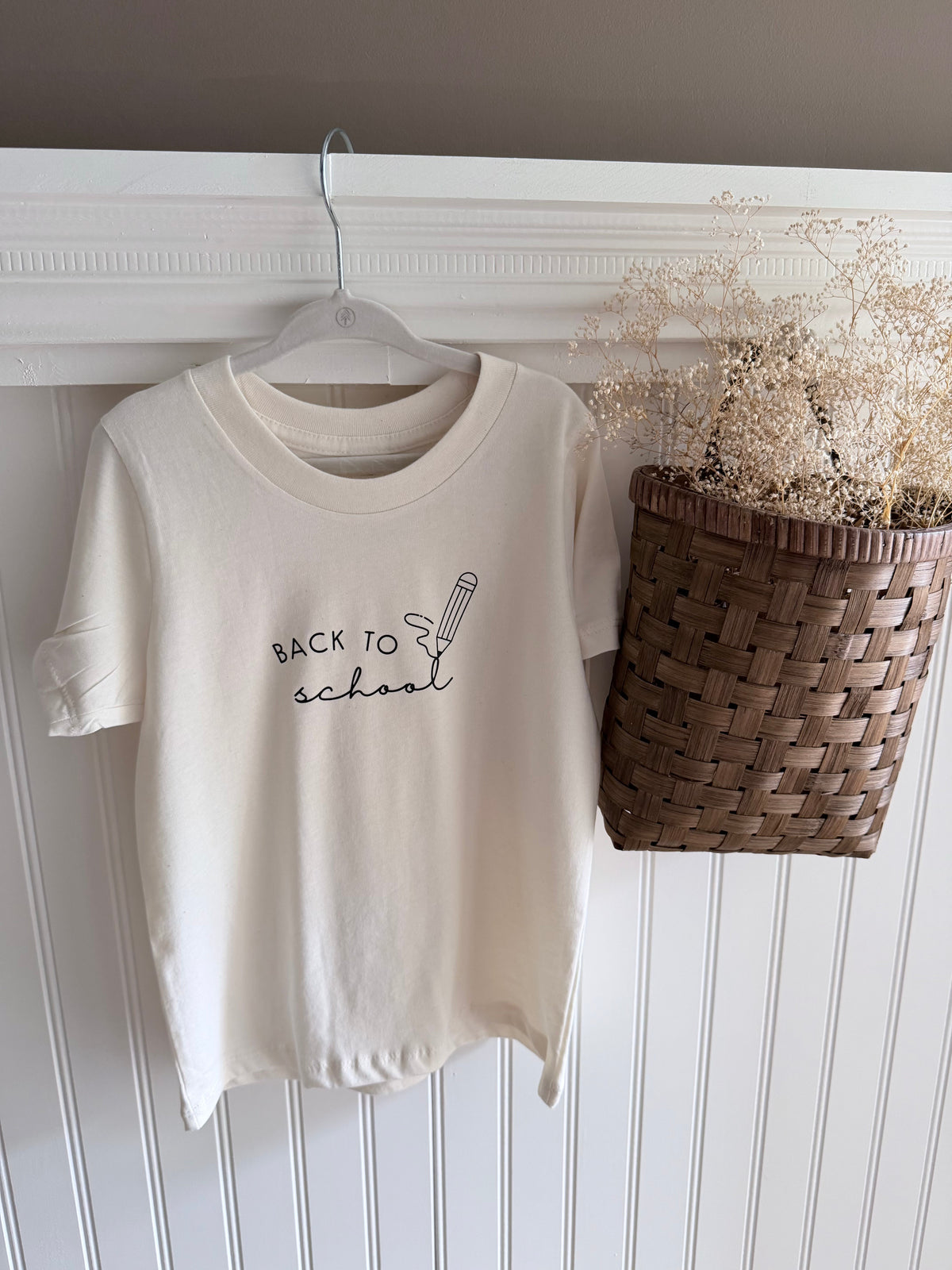 Back To School Organic Kids T-Shirt by Tenth & Pine, product image 2